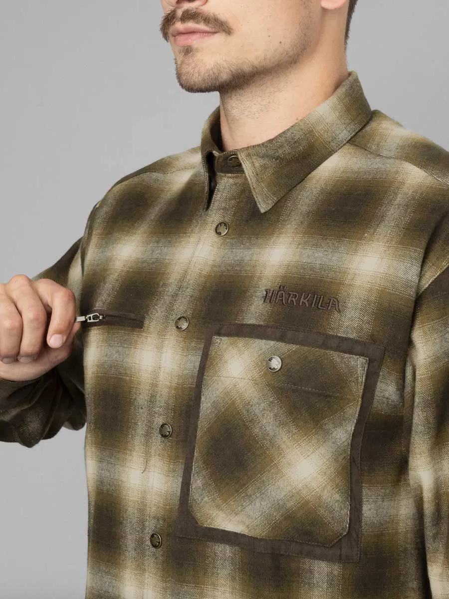 HARKILA Folke Shirt Jacket - Mens - Willow Green