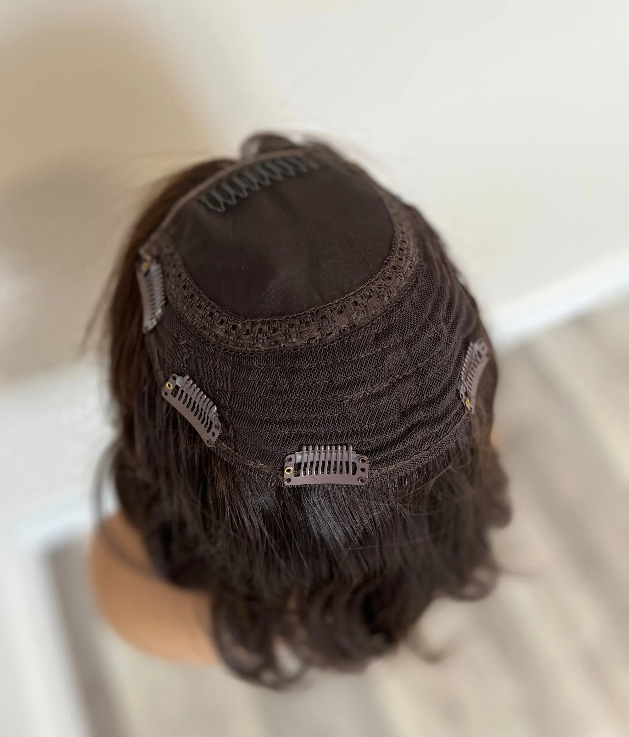 HEATHER | Super Flat human hair topper