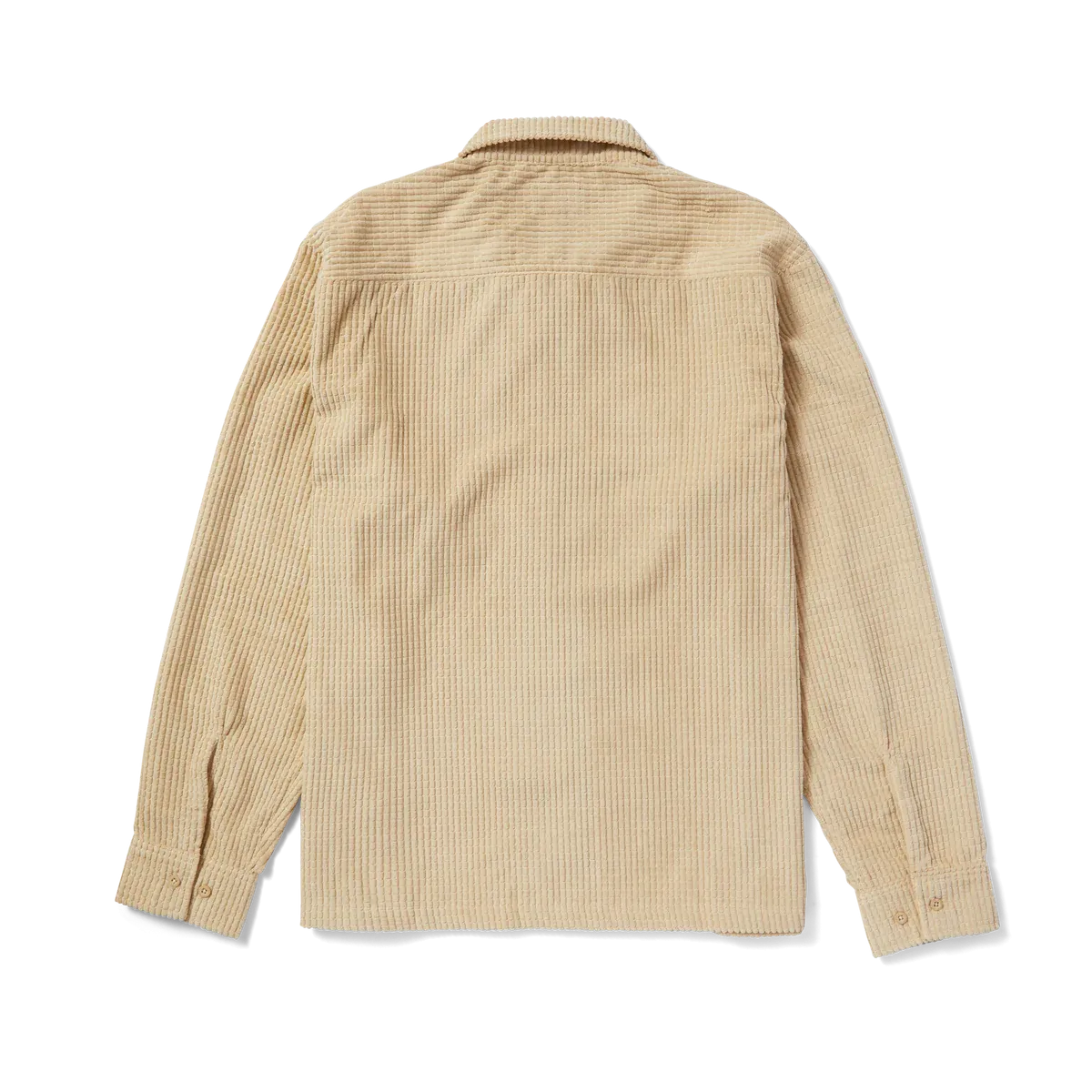 Huf Cornelius Zip Shirt - Oatmeal