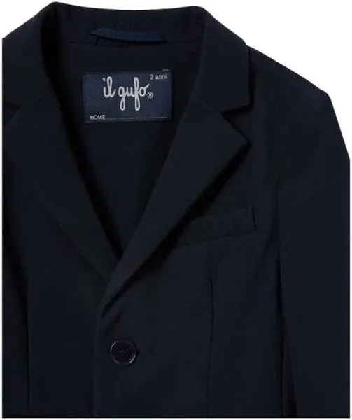 ILG Deep Blue Cotton Blazer