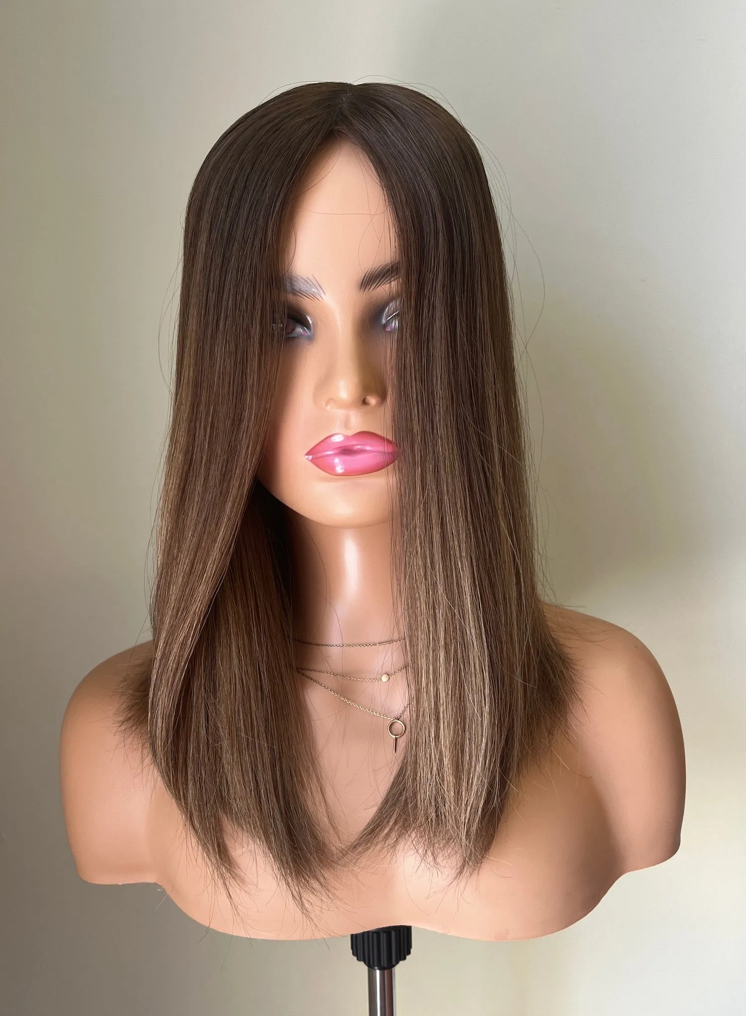 ISABELLE | Super Flat human hair topper