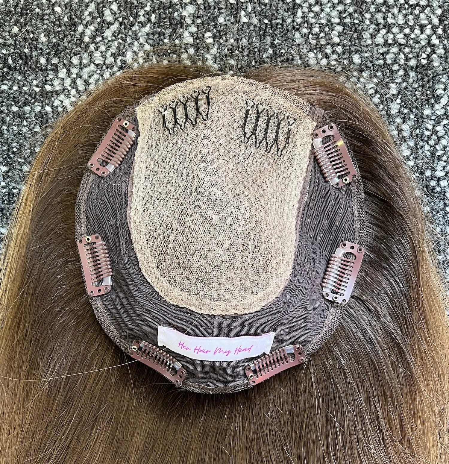 ISABELLE | Super Flat human hair topper