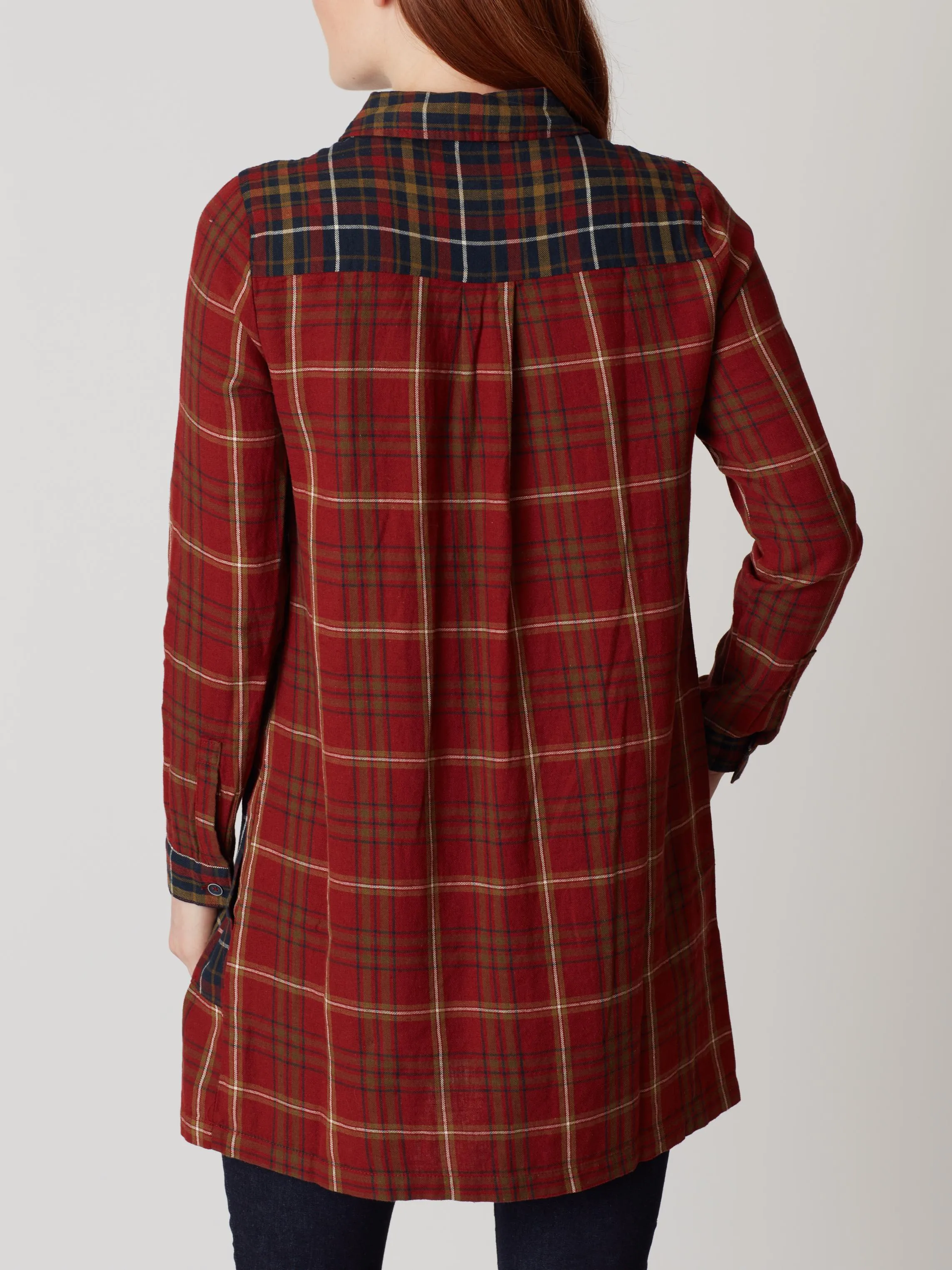 Koray Check Tunic Dress