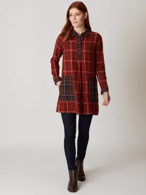 Koray Check Tunic Dress