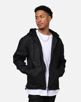 Ksubi Zip Grease Hoodie Black