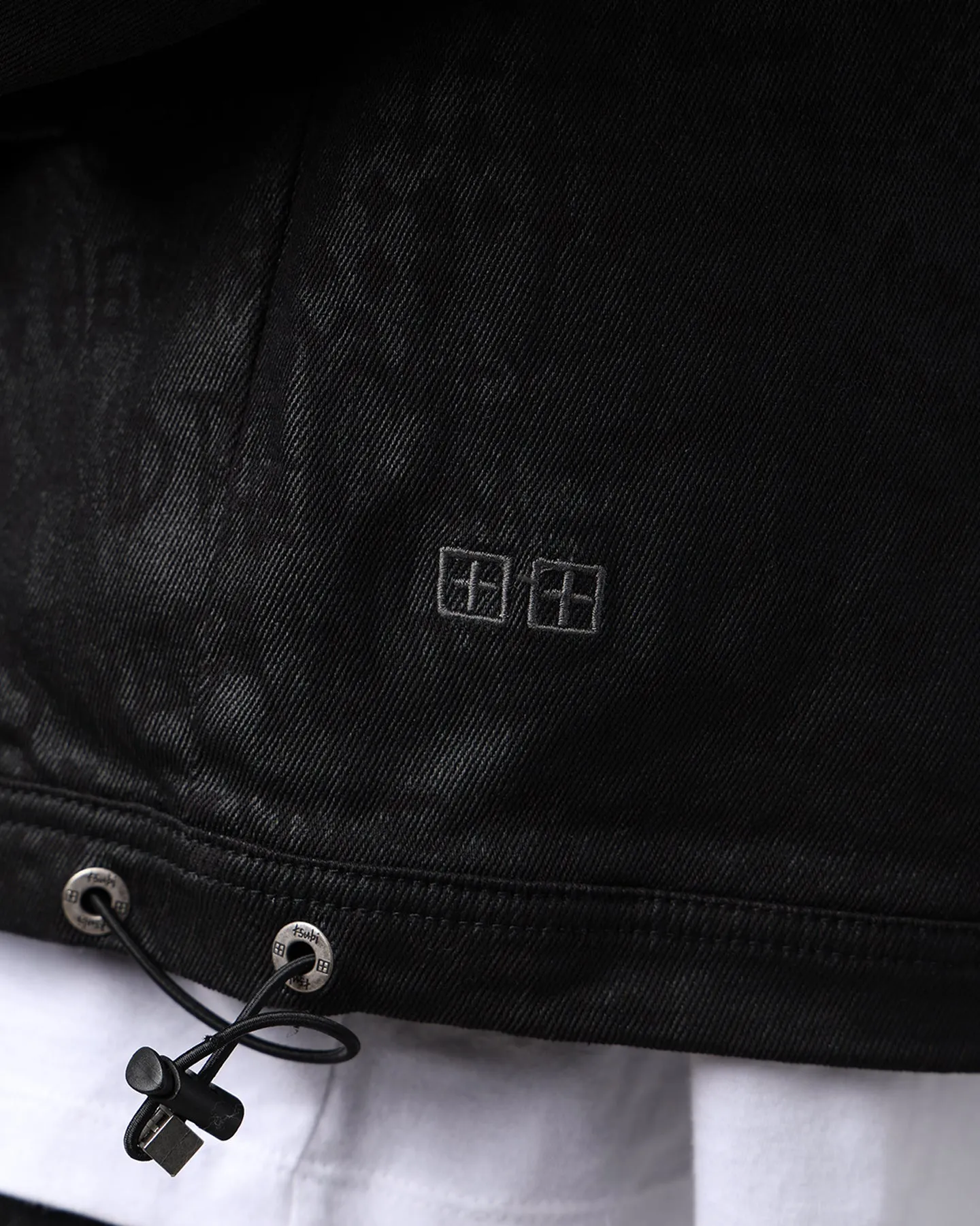 Ksubi Zip Grease Hoodie Black