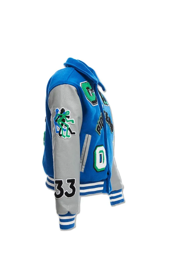 Legacy Edition Kids Varsity Jacket (Royal) - 91650KRYL