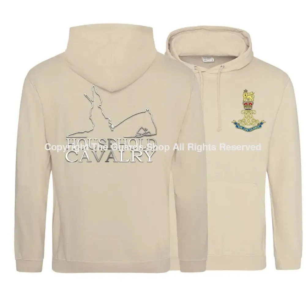 LIFE GUARDS HCR HORSE GUARDS Double Side Printed Hoodie