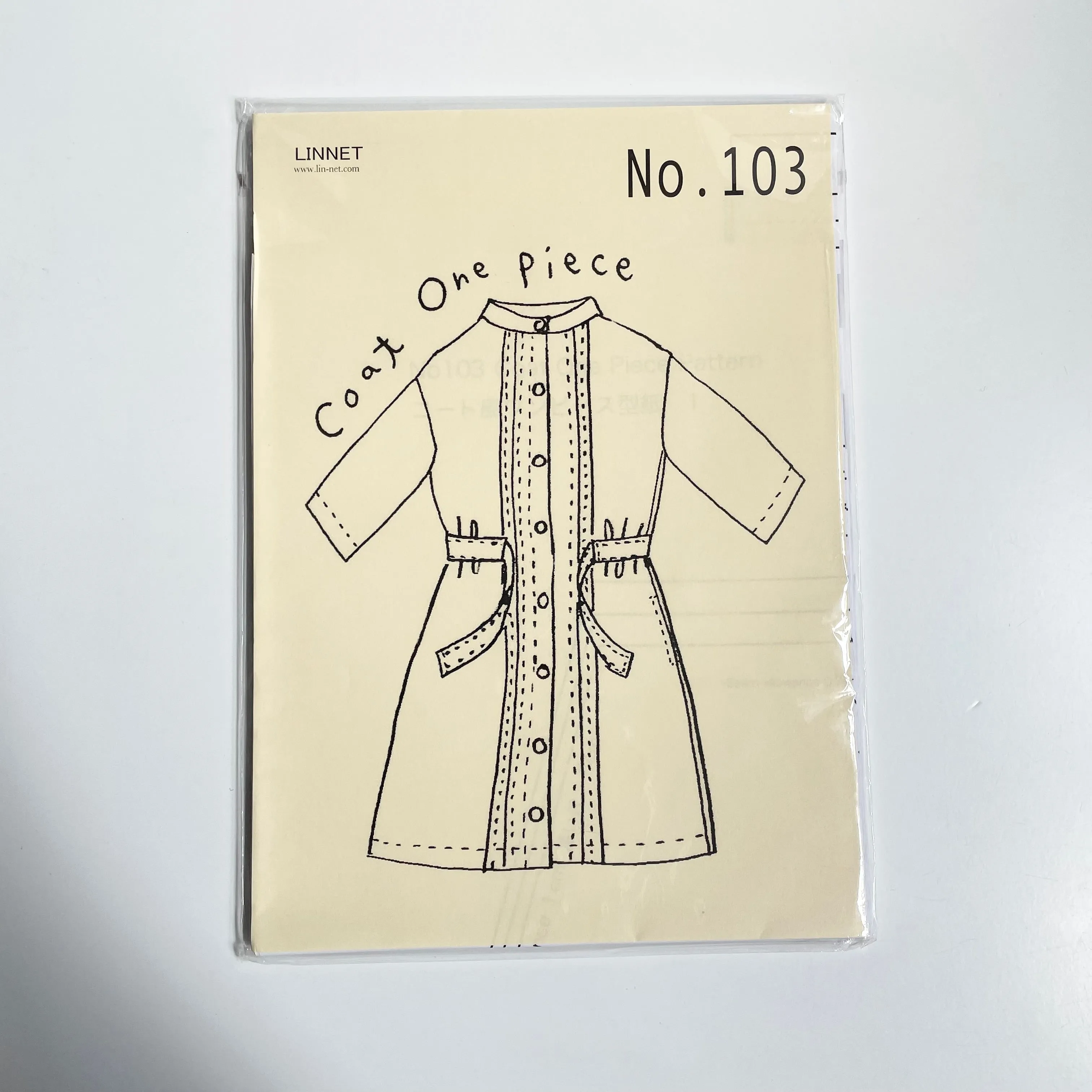 Linnet Pattern No. 103 : One Piece Coat