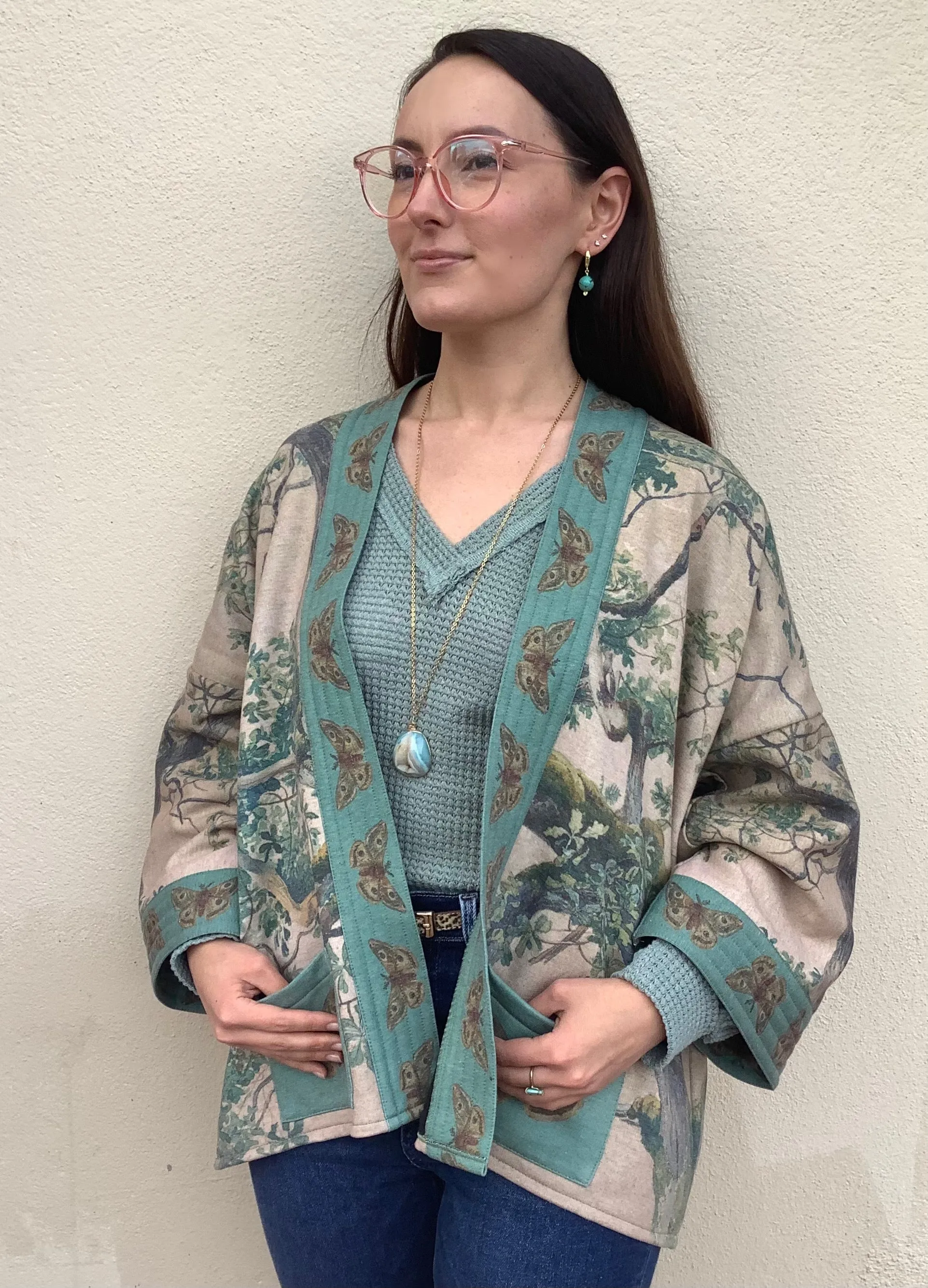 Luna Moth Kimono