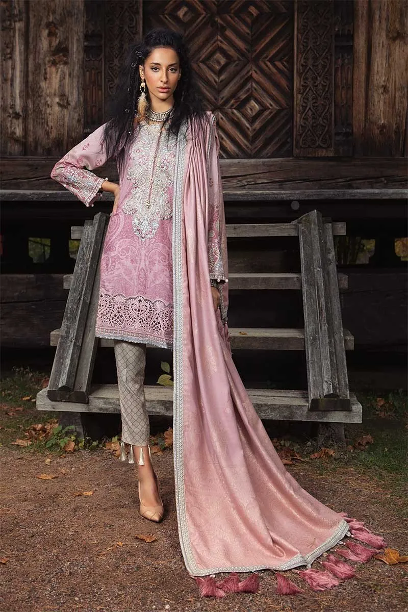 MARIA.B. Linen Winter Collection 2018 – DL-603-Ash Pink