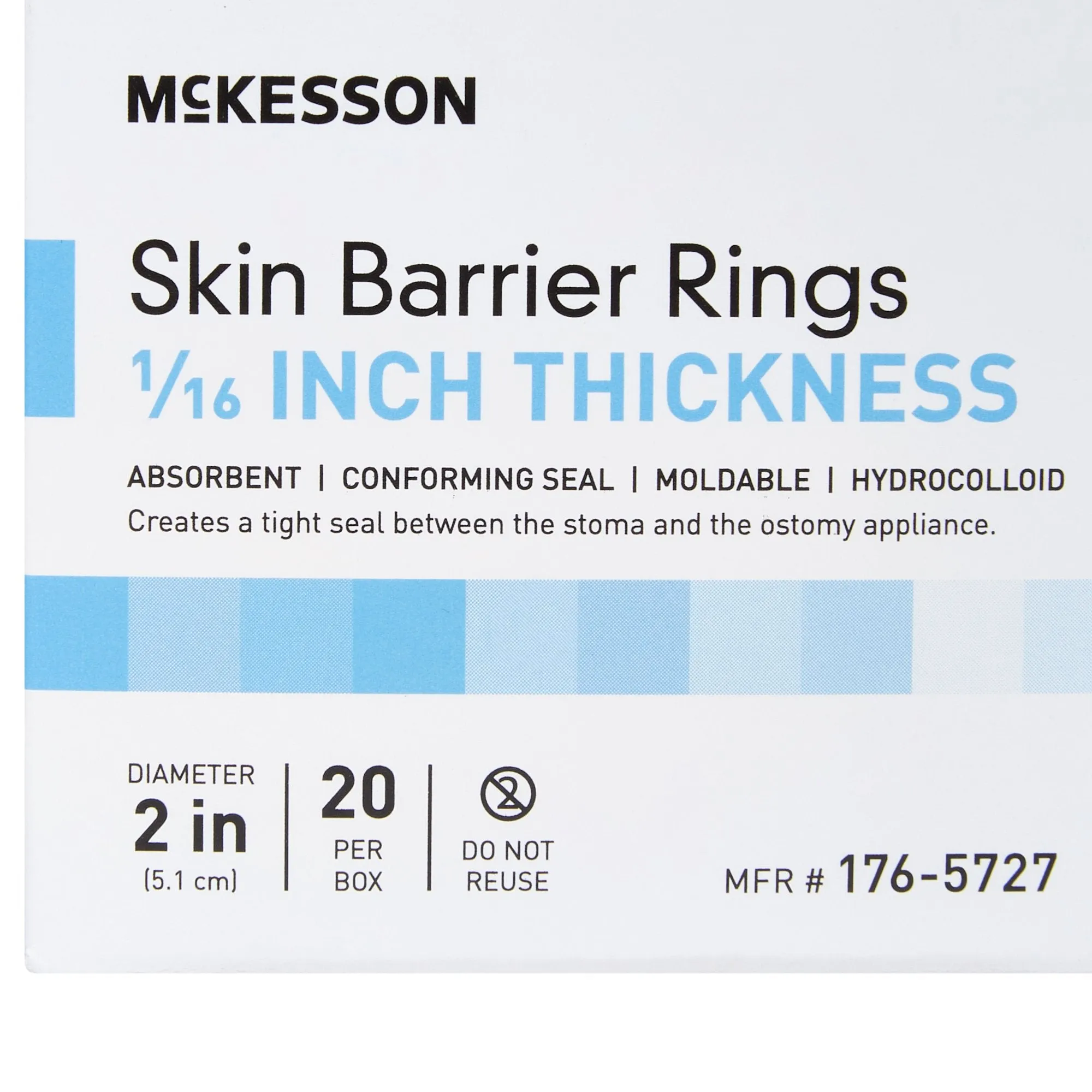 McKesson Skin Barrier Ring - 1/16 Inch Thickness