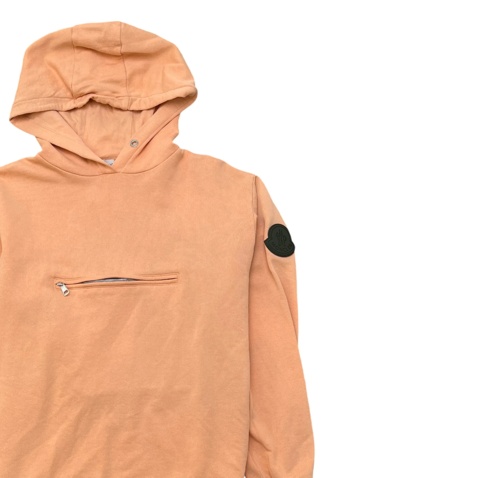 Men's Maglia Logo Hoodie Orange Size S