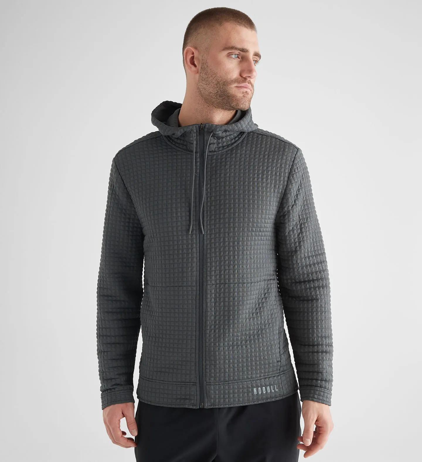 Men's Quilted Zip-Up Jacket