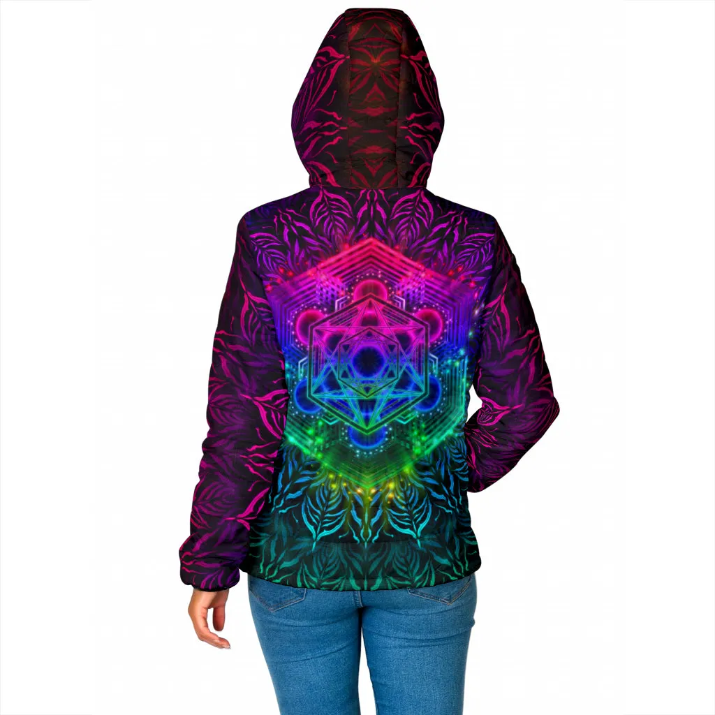 METATRONIC | WOMAN WINTER HOODIE JACKET | YANTRART