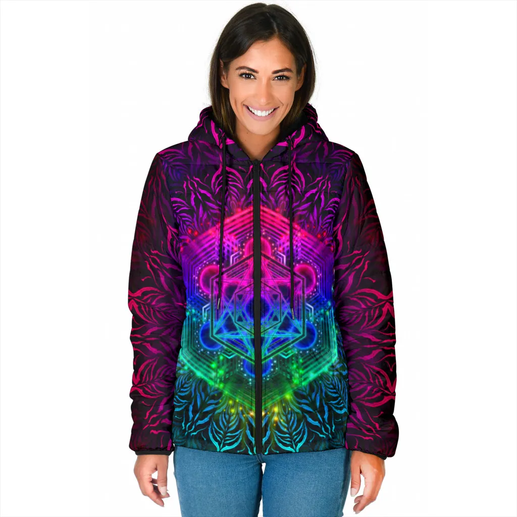 METATRONIC | WOMAN WINTER HOODIE JACKET | YANTRART