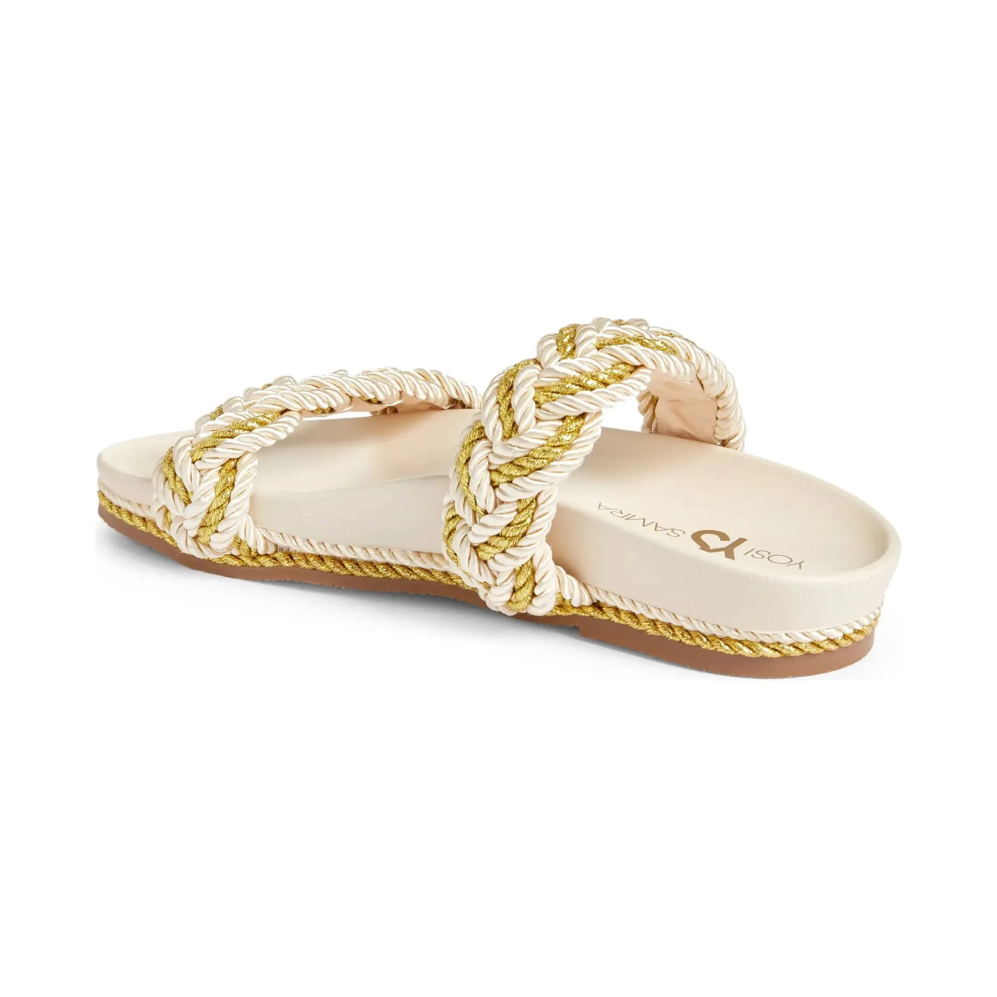 Michelle Footbed Sandal in Gold