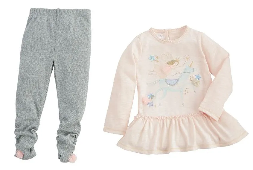 Mud Pie Fairy Unicorn Tunic & Legging Set