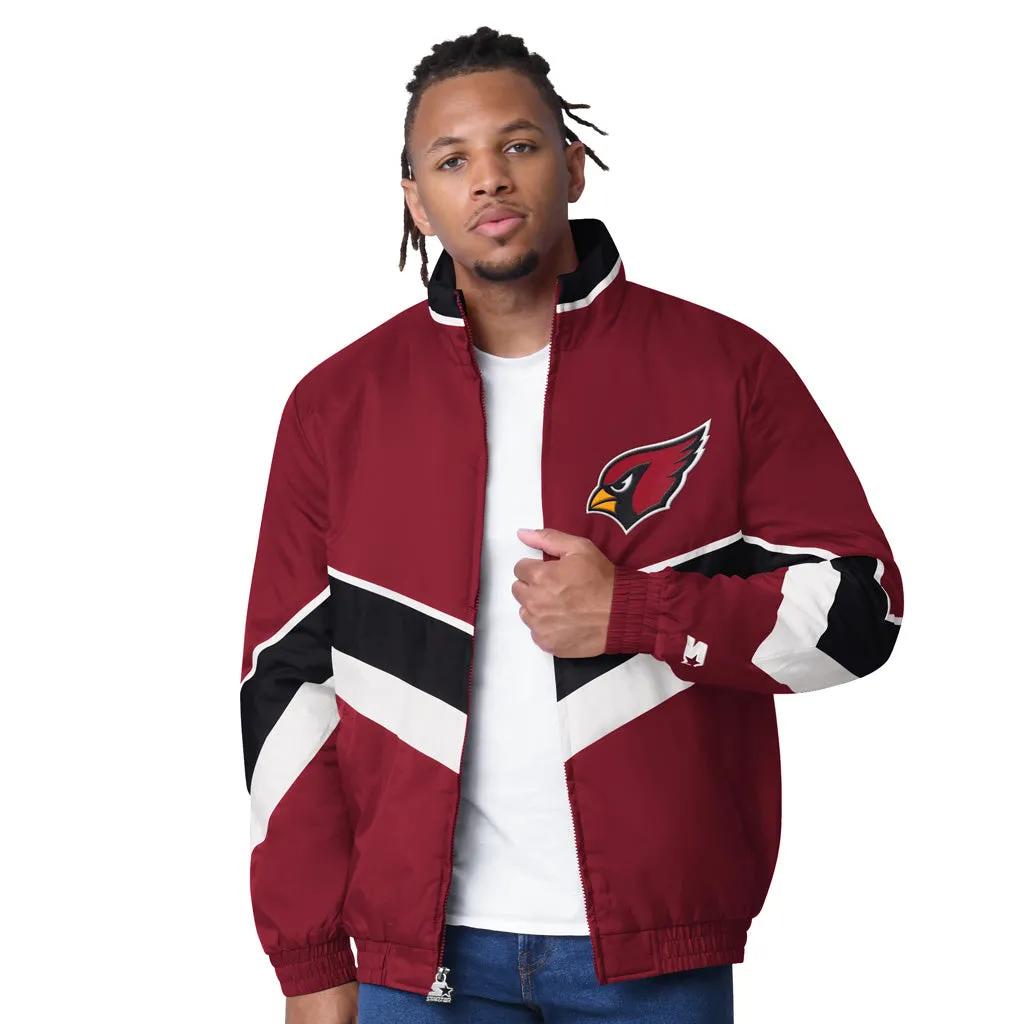 NFL Arizona Cardinals Starter Captain Full Zip Jacket