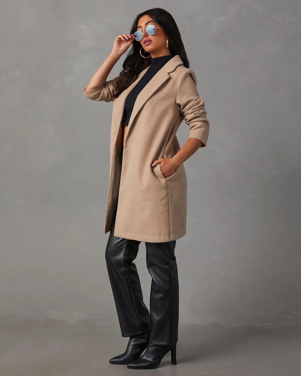 Olivia Tailored Pocketed Coat