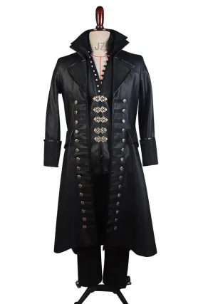 Once Upon A Time Captain Hook Halloween Carnival Suit Cosplay Costume