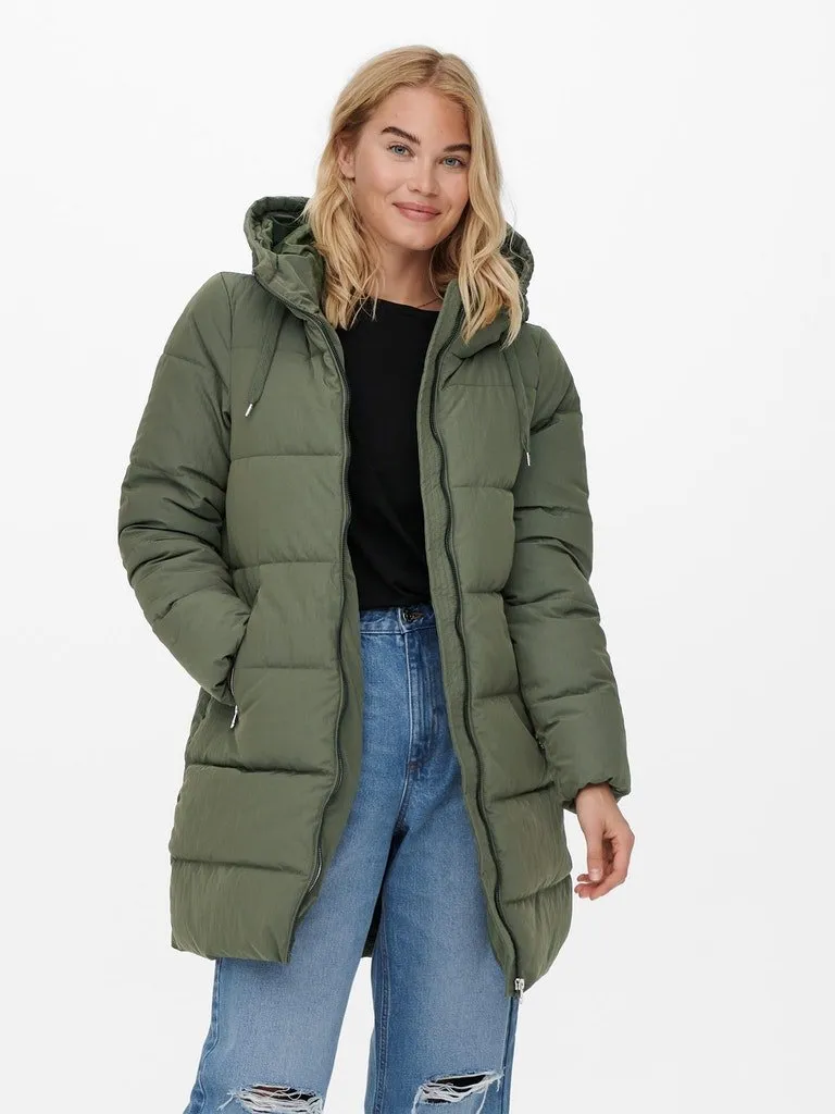 Only Dolly - Lang puffer jakke