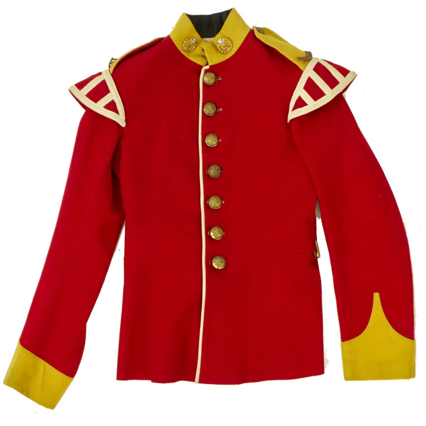 Original British WWI Middlesex Regiment Bandsman Scarlet Dress Uniform