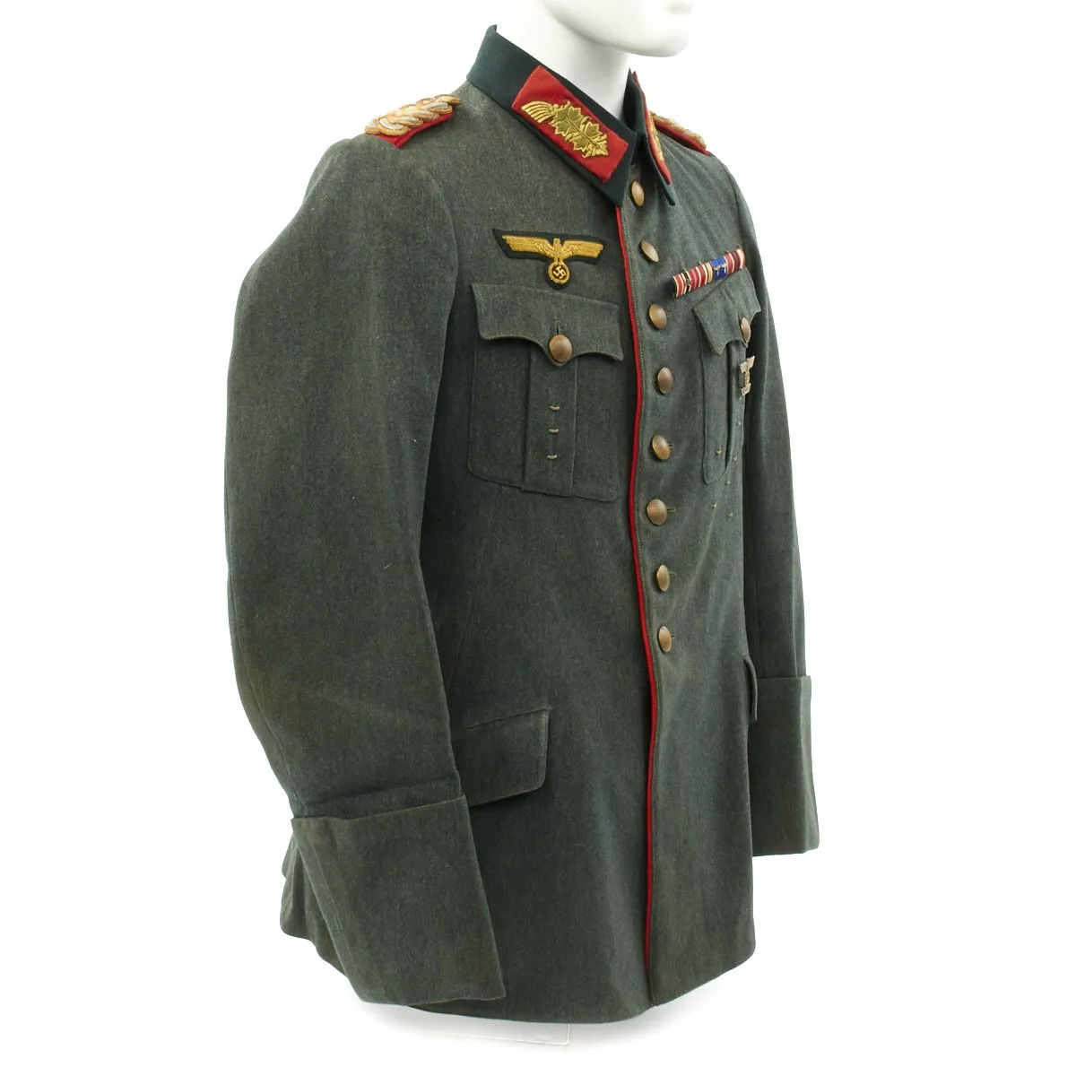 Original German WWII Heer General Tunic - Generalmajor Dienstbluse