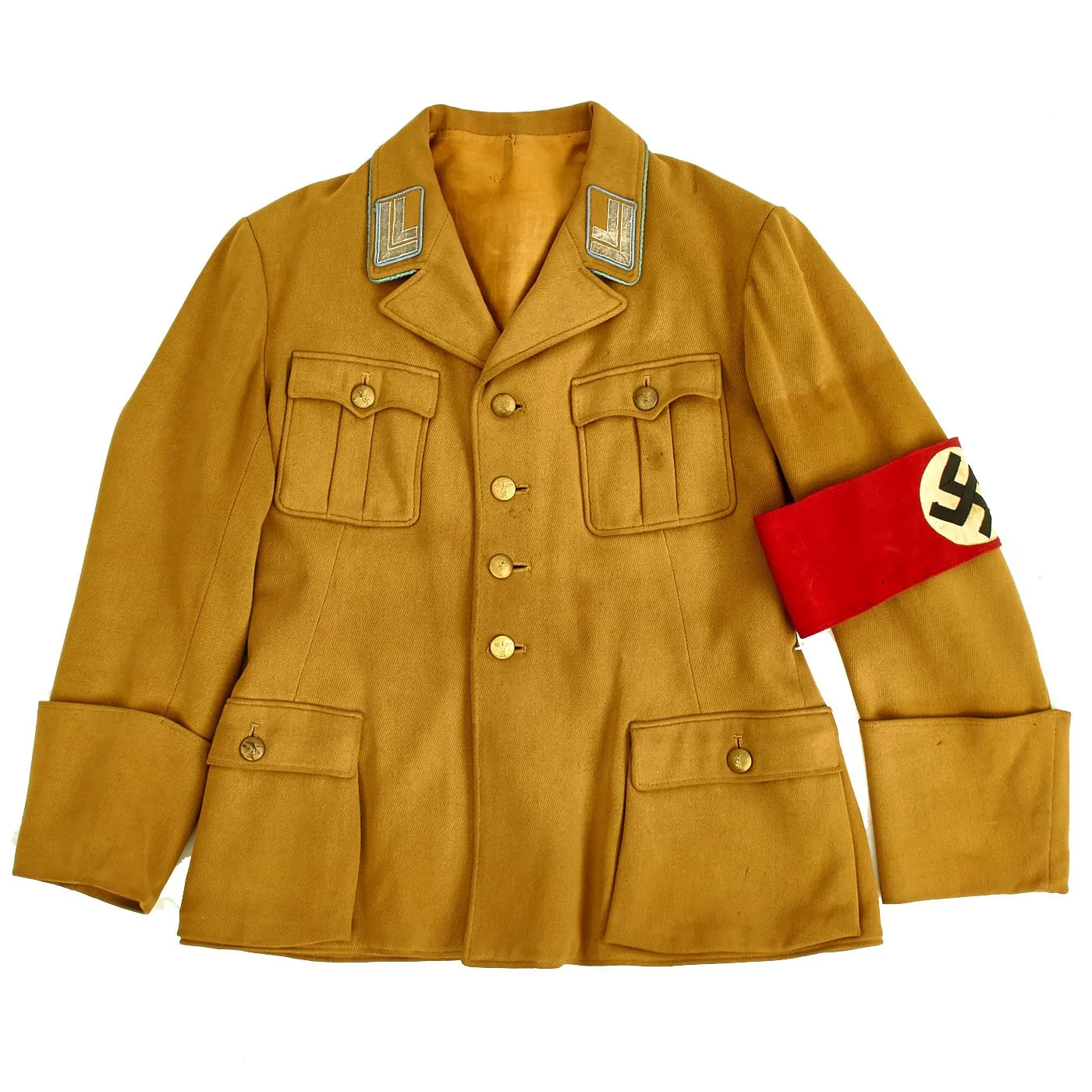 Original German WWII NSDAP Political Leader Zellenleiter Uniform