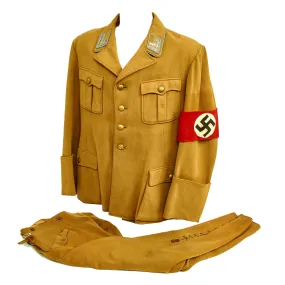 Original German WWII NSDAP Political Leader Zellenleiter Uniform