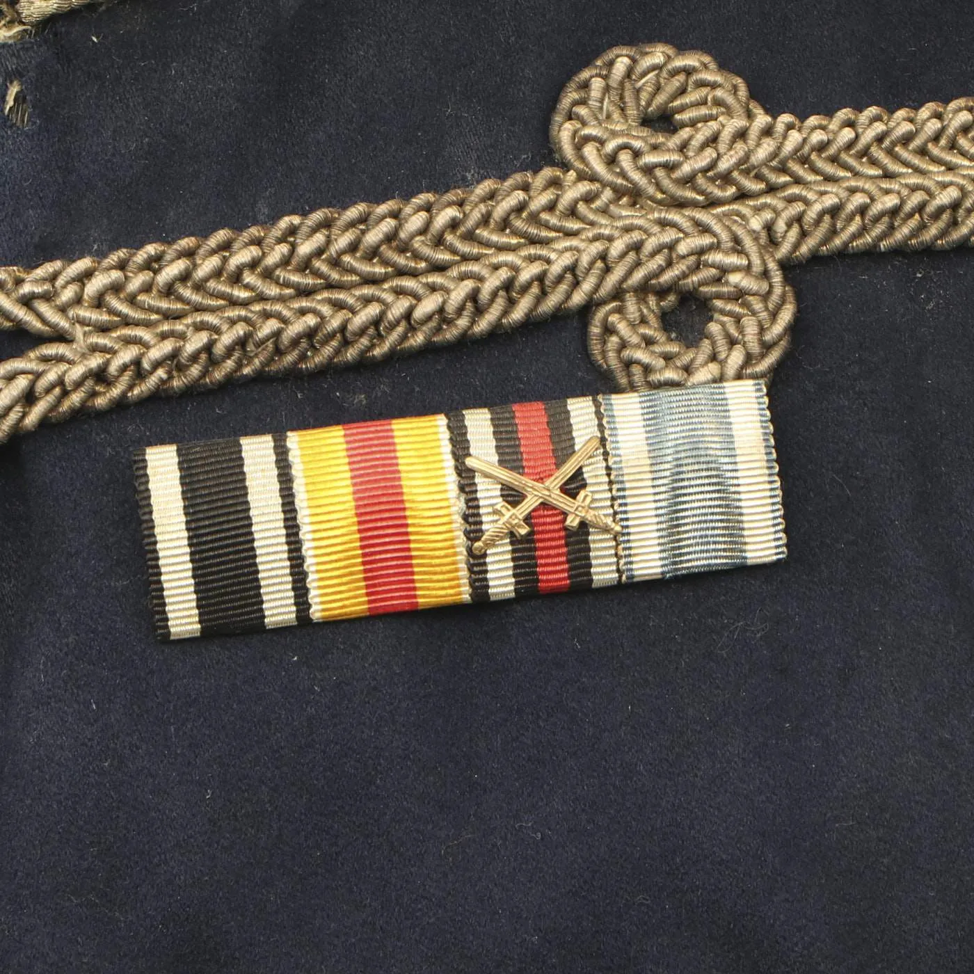 Original Imperial German WWI 12th Hussars Atilla Dress Jacket with Medal Ribbon Bar