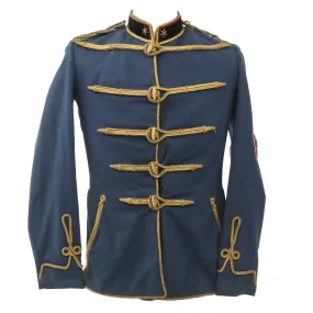 Original WWI Austro-Hungarian Hussars Atilla Jacket with Budapest Tailor Label