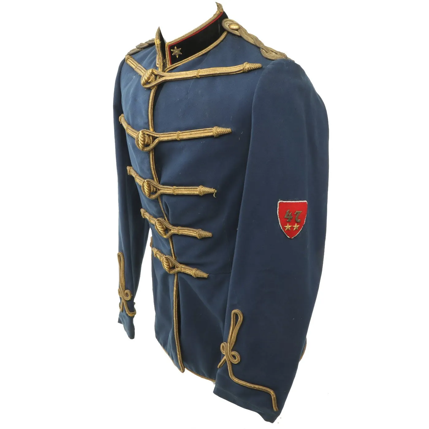 Original WWI Austro-Hungarian Hussars Atilla Jacket with Budapest Tailor Label