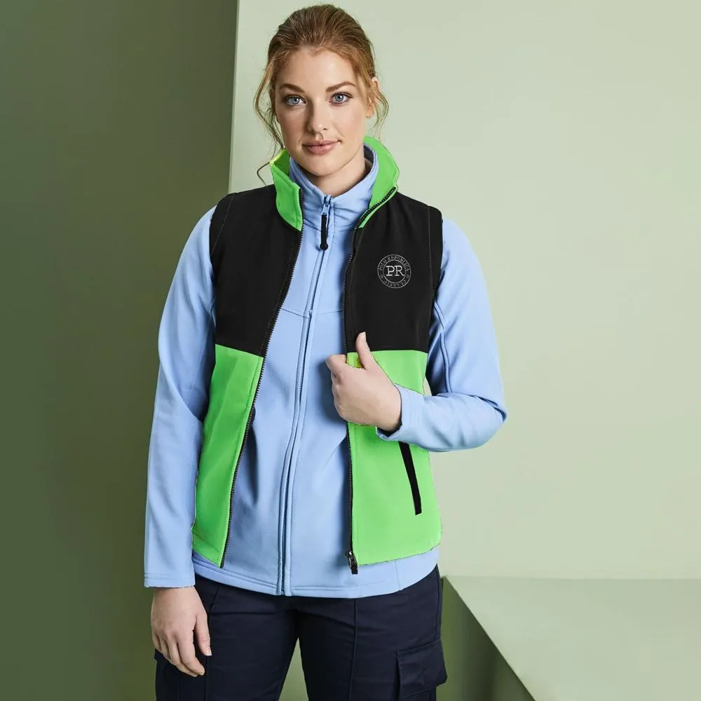 Polo Republica Florence Women's Embroidered Soft Shell Body Warmer