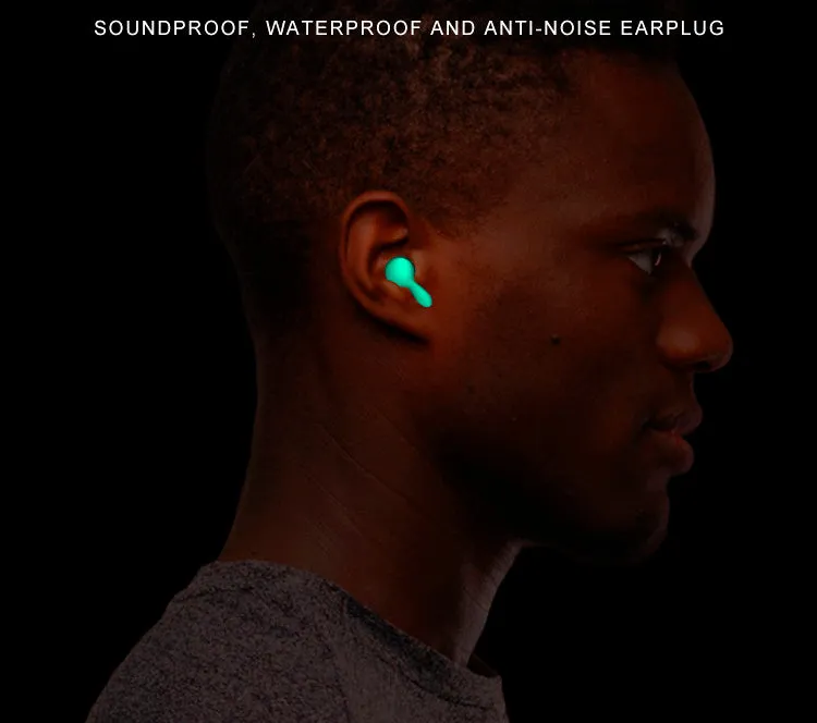 Reusable Noise Reduction Ear Plugs-2 Pairs