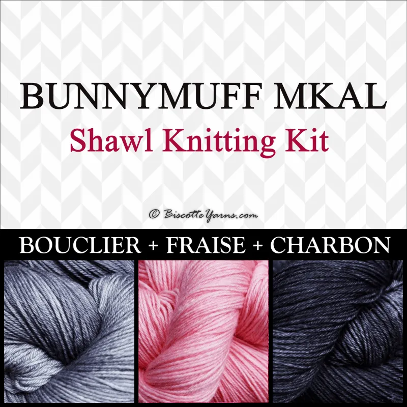 Shawl Knitting Kit ♥ by bunnymuff Mona Zillah