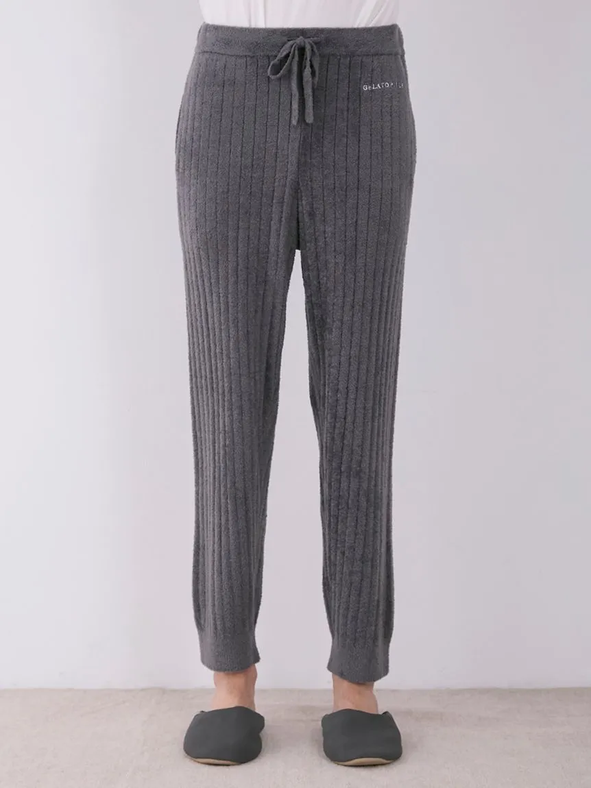 Smoothie Knit Ribbed Lounge Pants