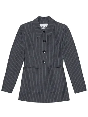 Stretch Stripe Blazer