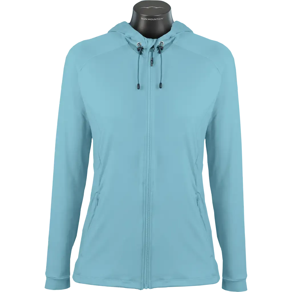 Sun Mountain Golf Women's Second Layer Hooded Jacket