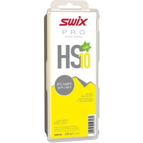 Swix Pro High Speed HS10 Yellow 0C to  10C Wax