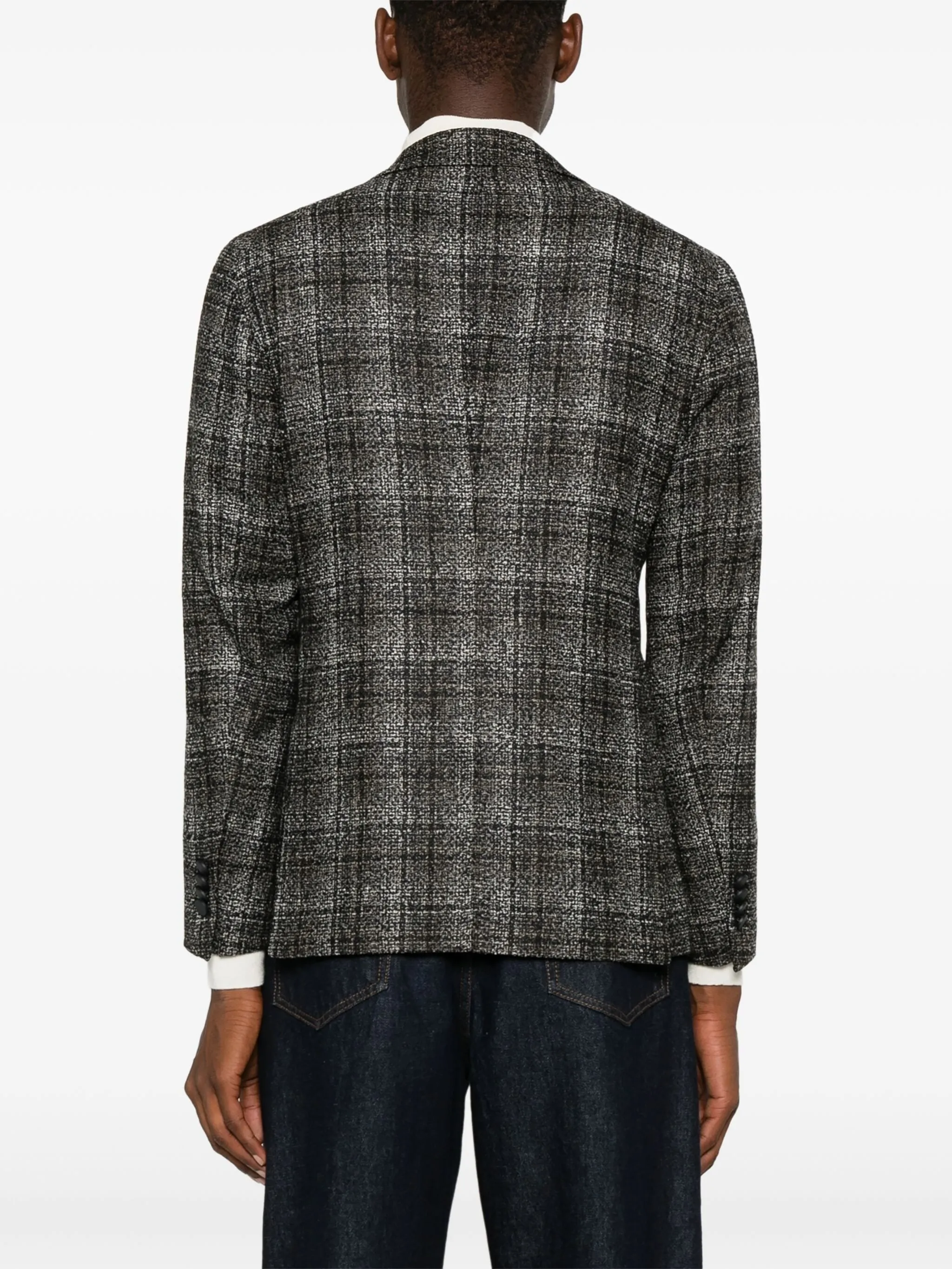 TAGLIATORE CHECKED BLAZER