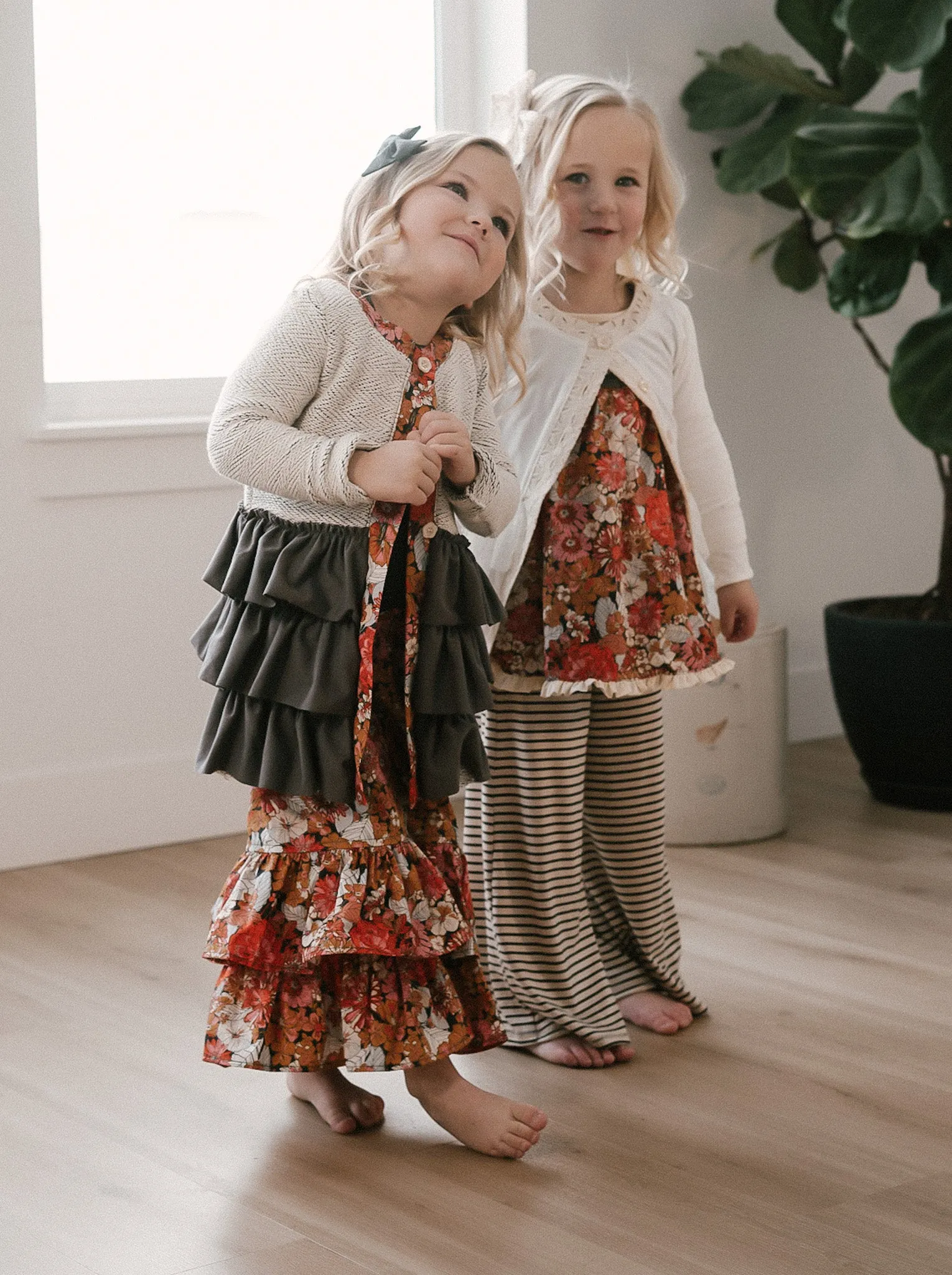 Tess Jacket Cream and Red Floral