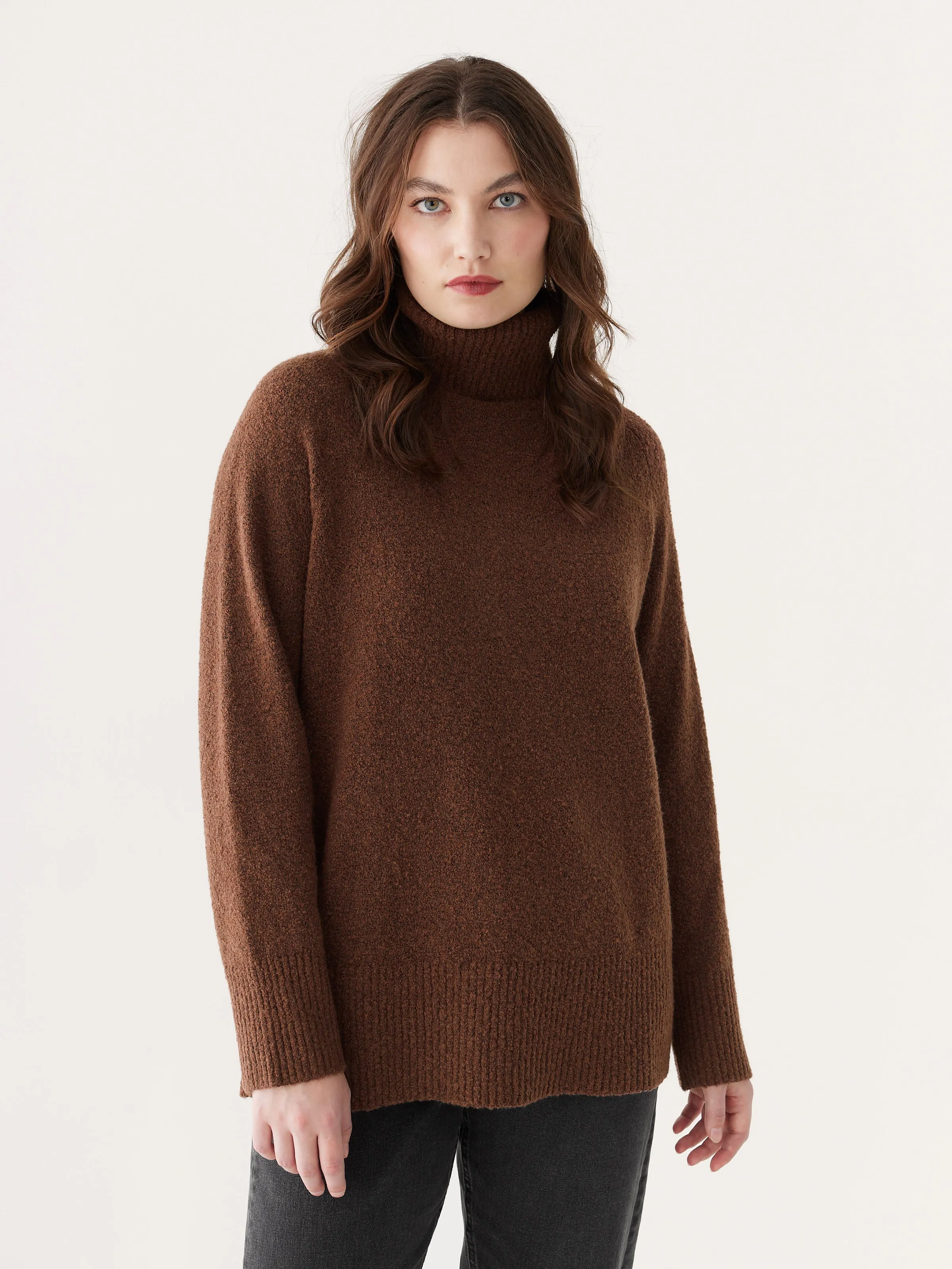 The Seawool® Turtleneck in Cappuccino