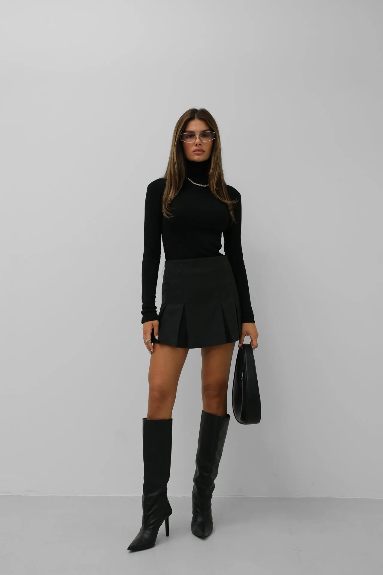 Turtleneck Long Sleeve Top