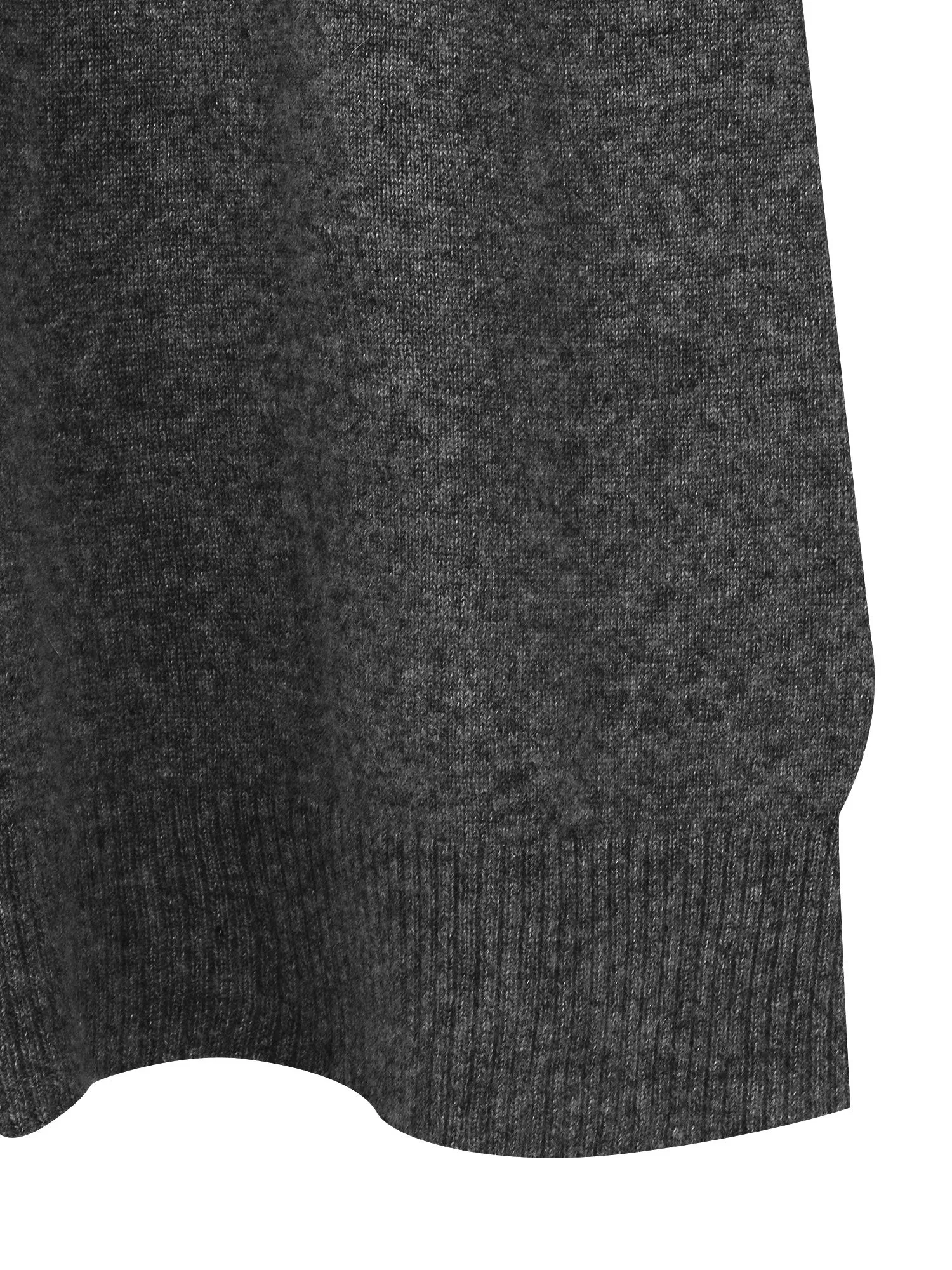 Turtleneck Slimfit Dress_Graphite