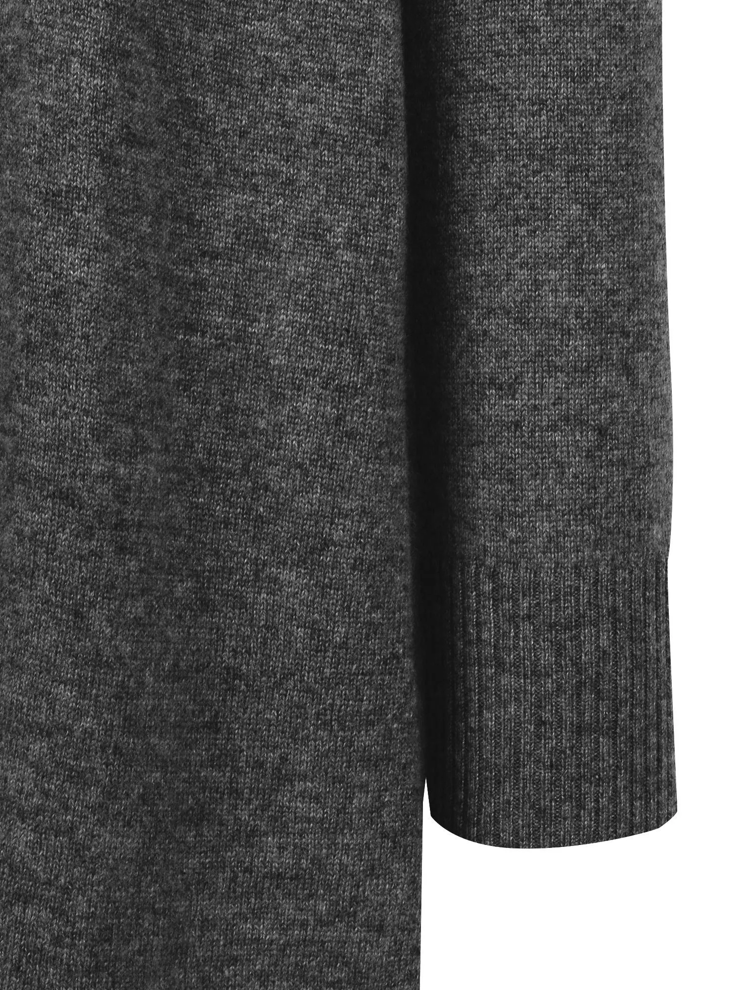 Turtleneck Slimfit Dress_Graphite