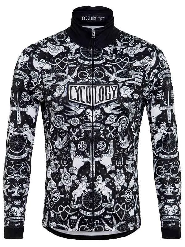 Velo Tattoo Windproof Cycling Jacket 防風ウィンタージャケット