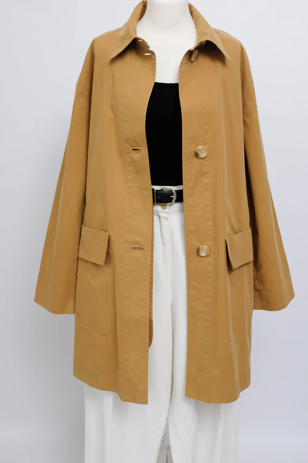 VEST VINTAGE BEIGE MAC TRENCH COAT