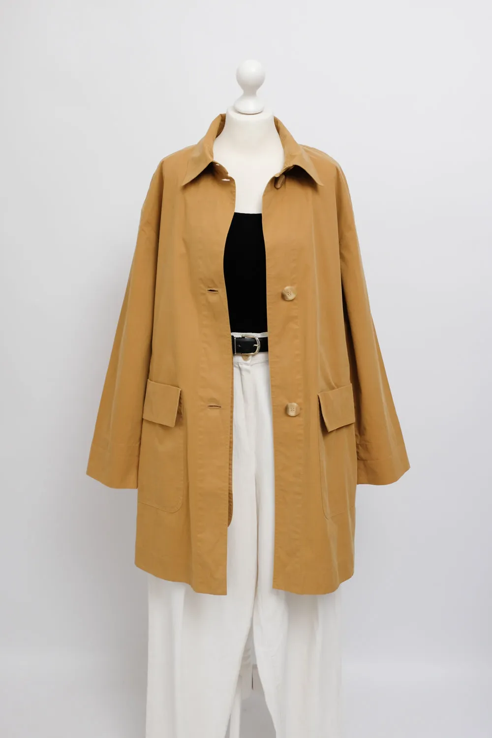 VEST VINTAGE BEIGE MAC TRENCH COAT