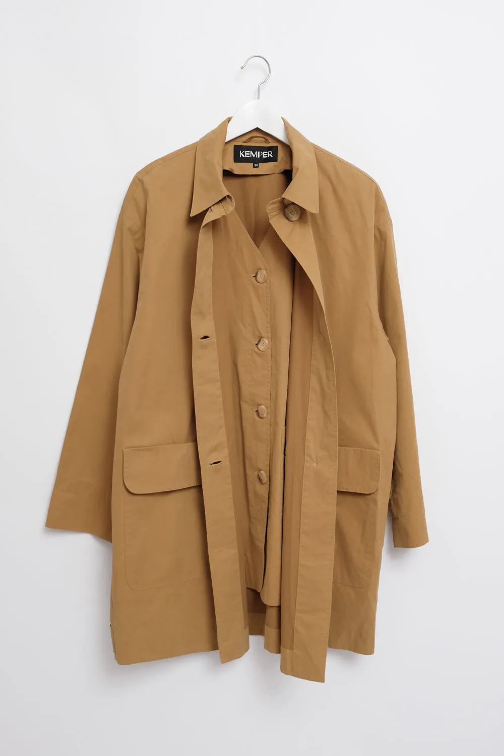 VEST VINTAGE BEIGE MAC TRENCH COAT